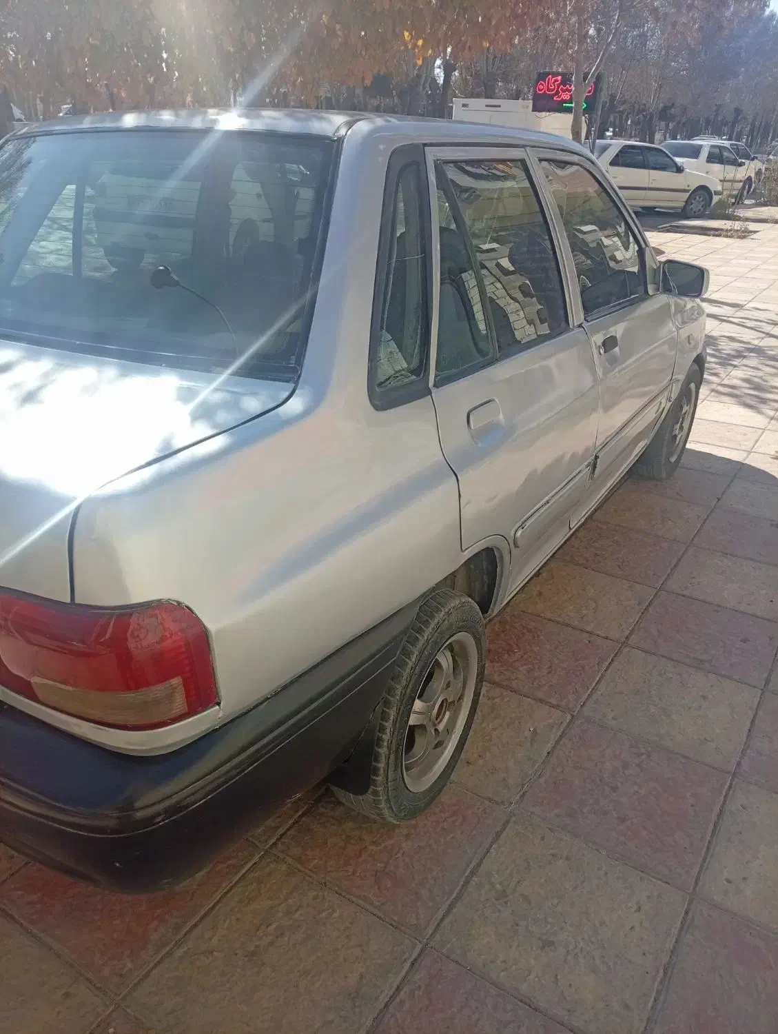 پراید نقره ای مدل 85دور رنگ سالم|خودرو سواری و وانت|بردسیر, |دیوار