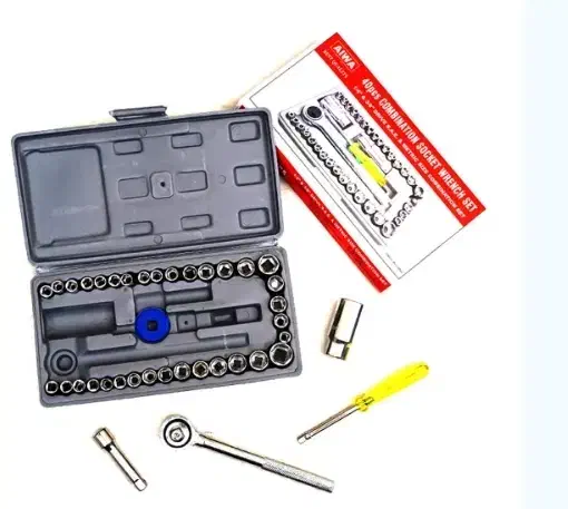 جعبه آچار بکس40عددی|ابزارآلات|مشهد, فلسطین|دیوار