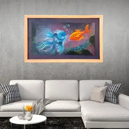 تابلو نقاشی زیبا|تابلو، نقاشی، عکس|اصفهان, احمدآباد|دیوار