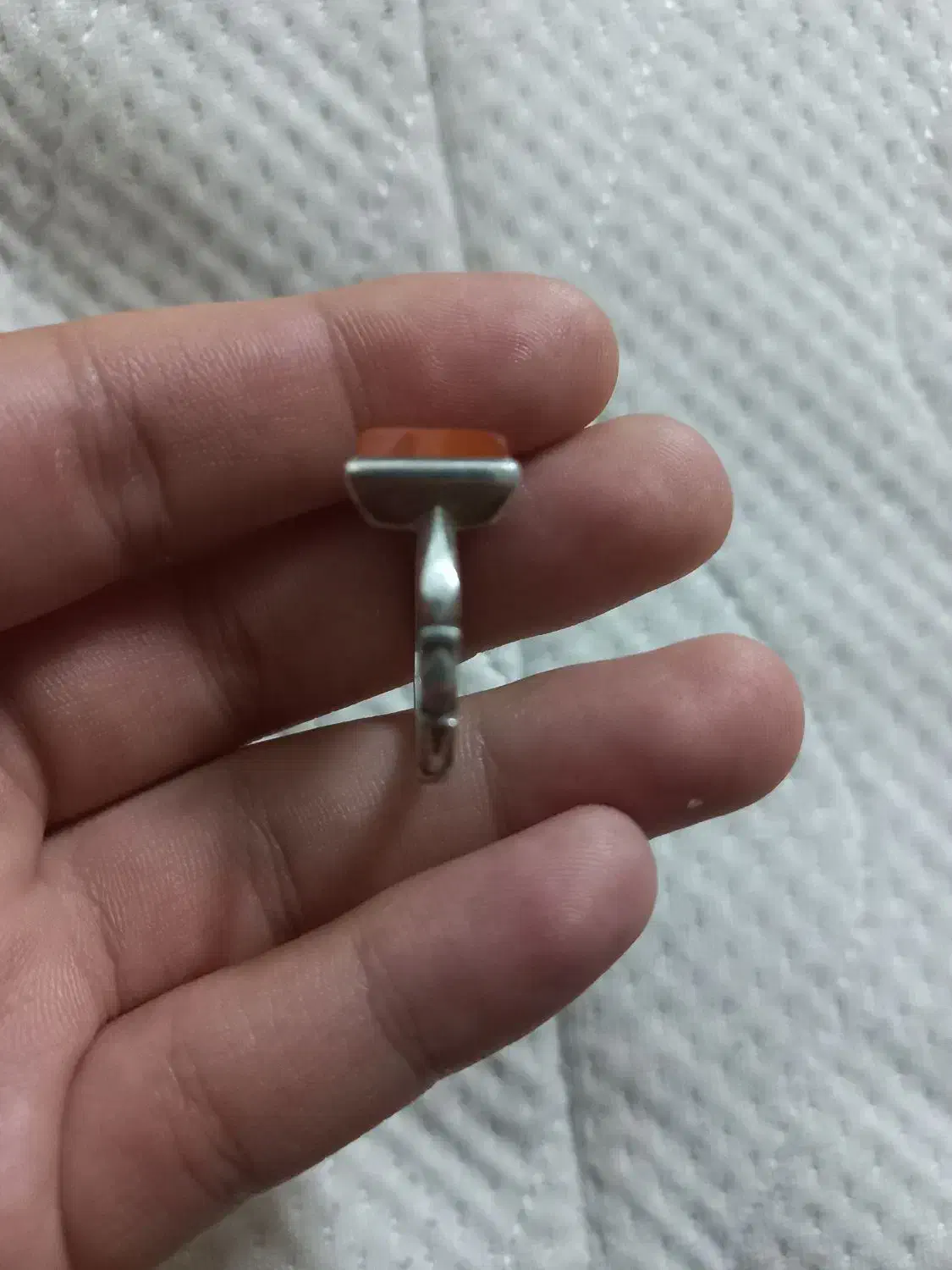 انگشتر خطی یمنی کهنه|جواهرات|قم, زاویه|دیوار