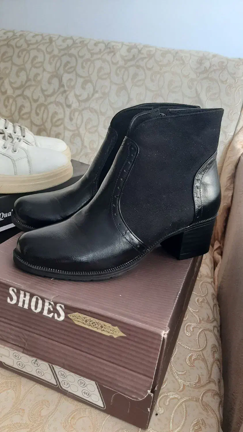 نیم پوت چرم مجلسی ورسمی نو نو زنانه سایز ۳۸|کیف، کفش، کمربند|تبریز, |دیوار