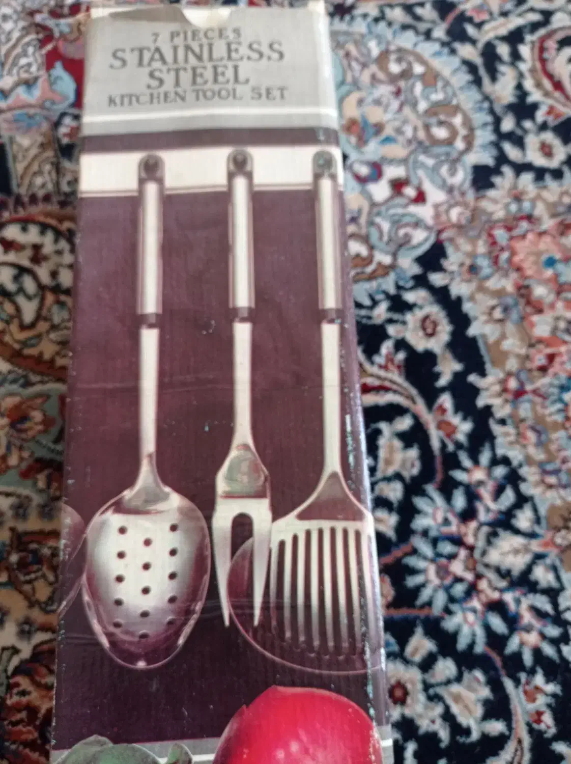 سرویس کفگیرملاقه استیل نو۷تیکه|ظروف سرو و پذیرایی|سلماس, |دیوار