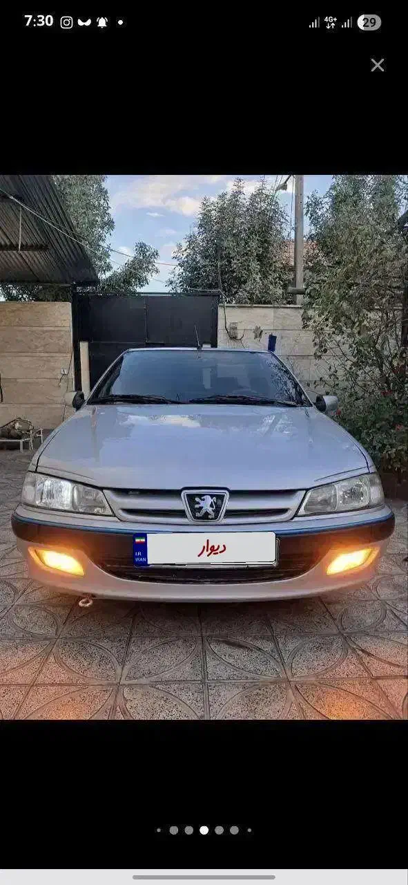 پژوپارس نقره ای|خودرو سواری و وانت|محمدیه-قزوین, |دیوار