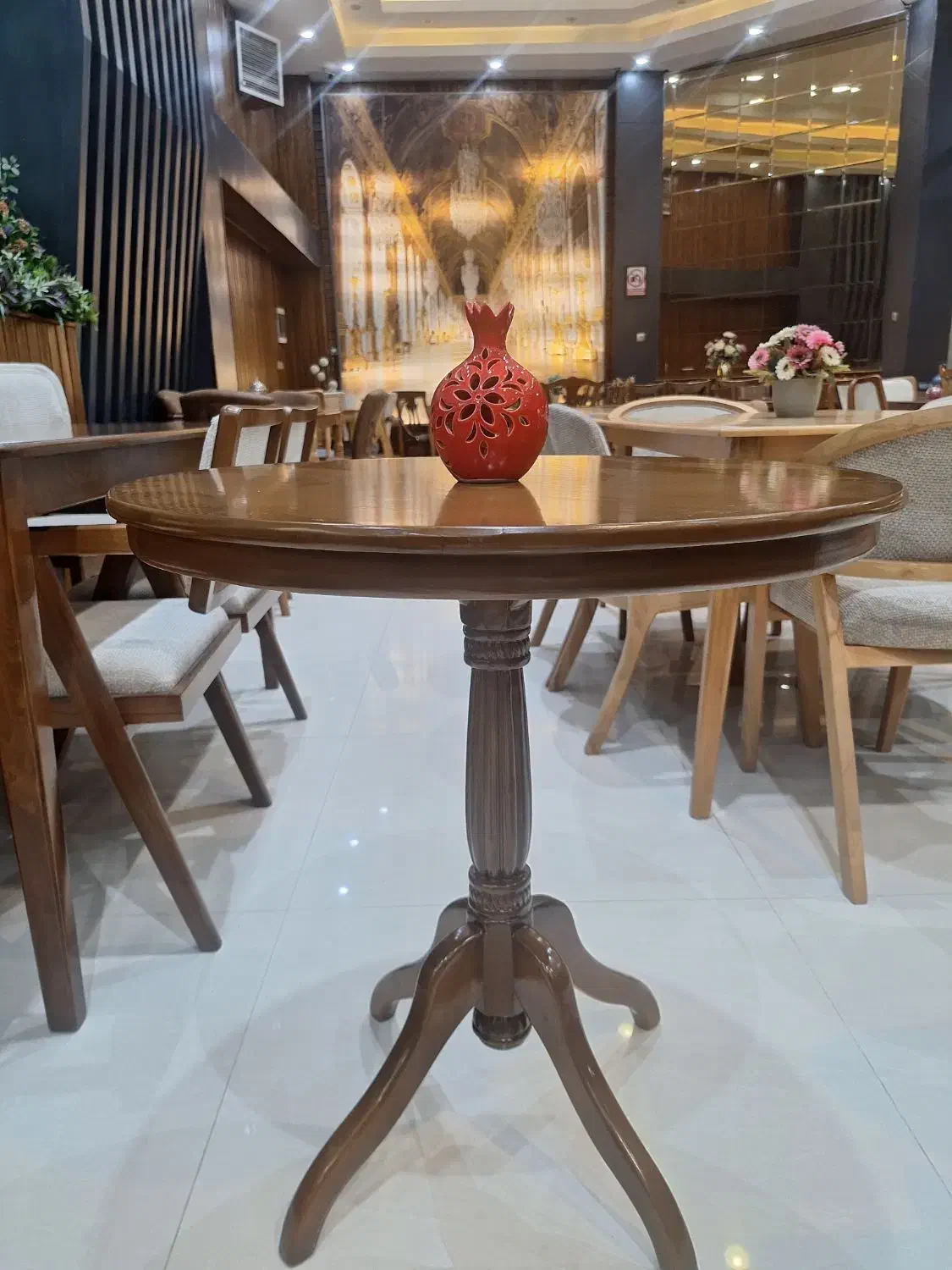 میز گرد خاطره ۷۰ سانتی|میز و صندلی غذاخوری|اصفهان, رهنان|دیوار