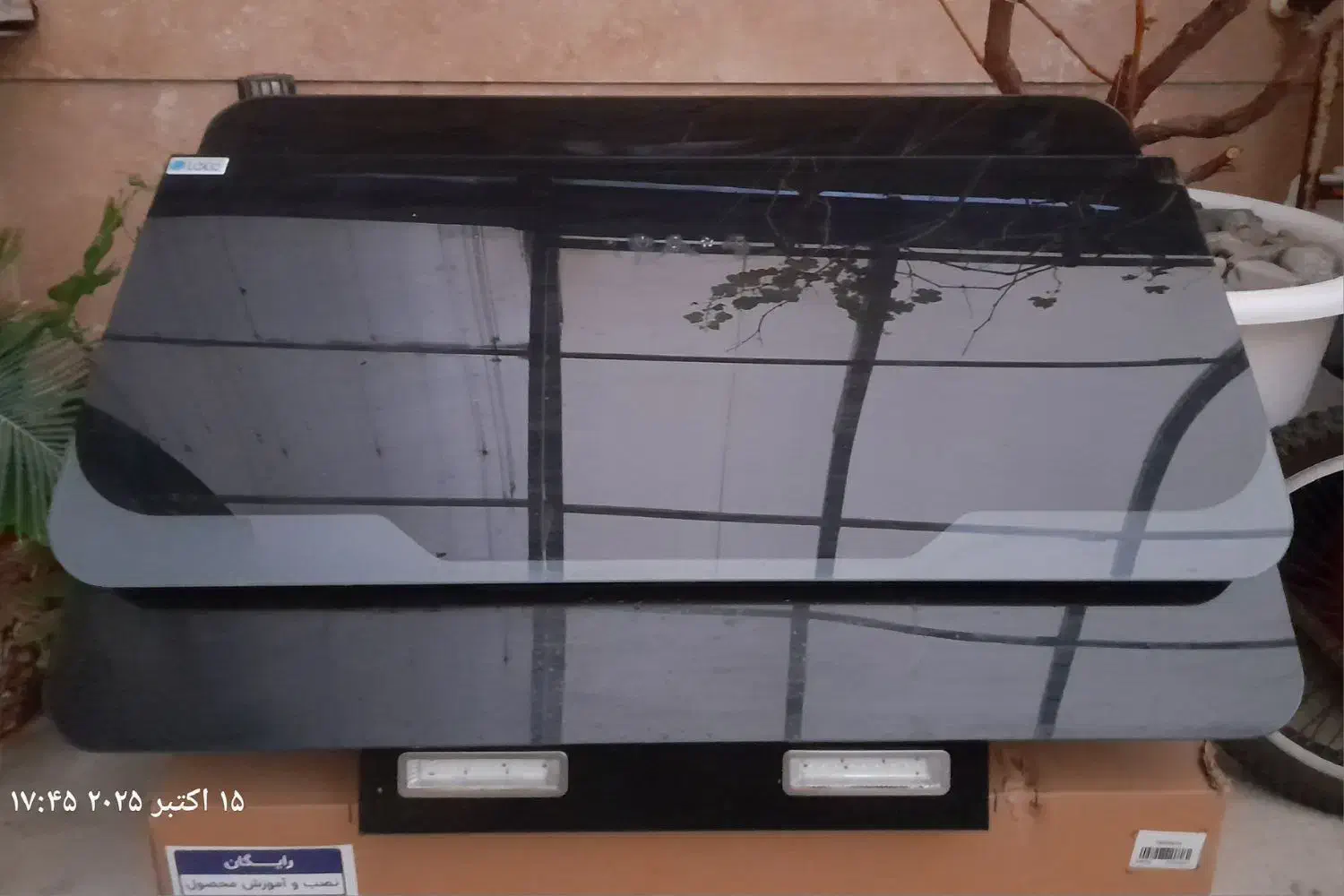 هود آشپزخانه شیشه ای لمسی لته|هود|اردبیل, |دیوار