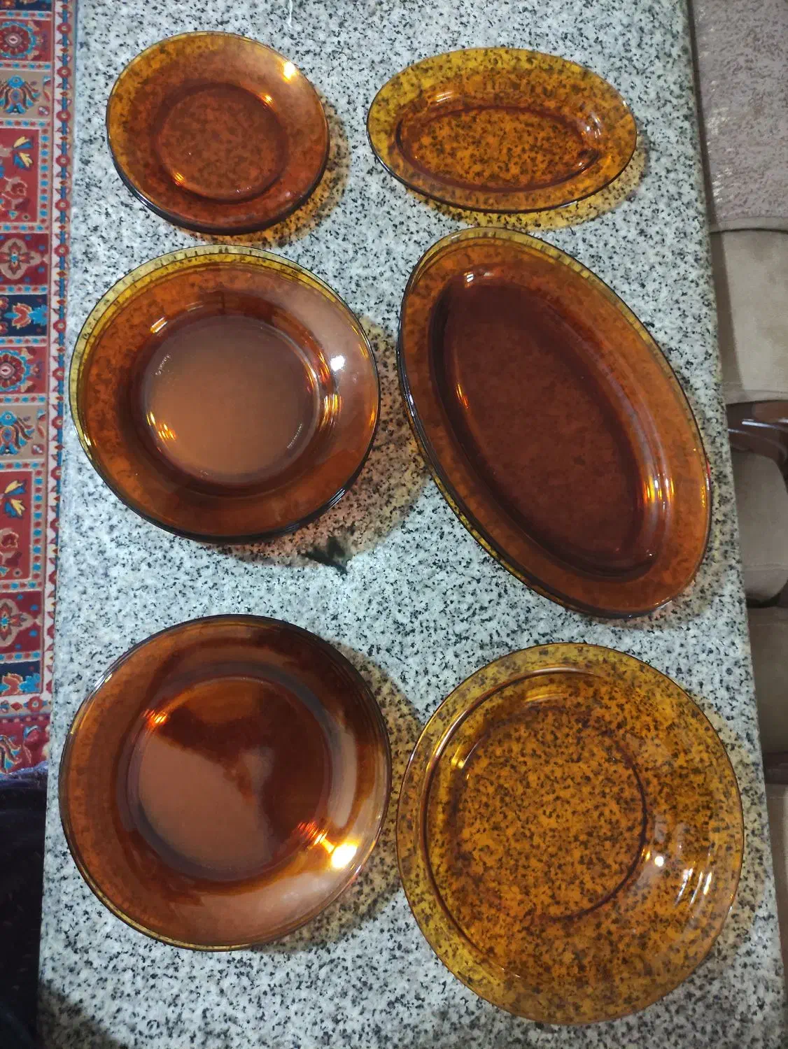 سرویس دورالکس عسلی فرانسه|ظروف سرو و پذیرایی|تهران, حکیمیه|دیوار