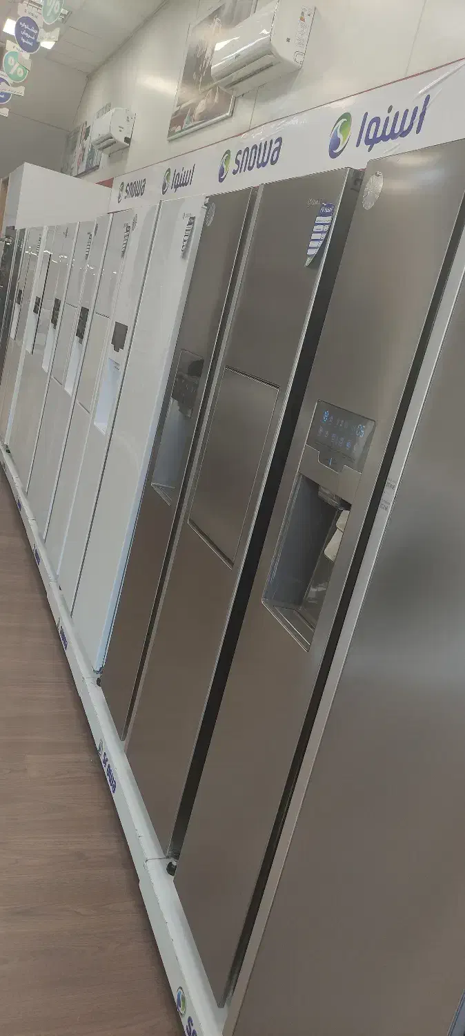 فروش ویژه ساید بای ساید و تلویزیون اسنوا مدت محدود|یخچال و فریزر|رباطکریم, رباطکریم|دیوار