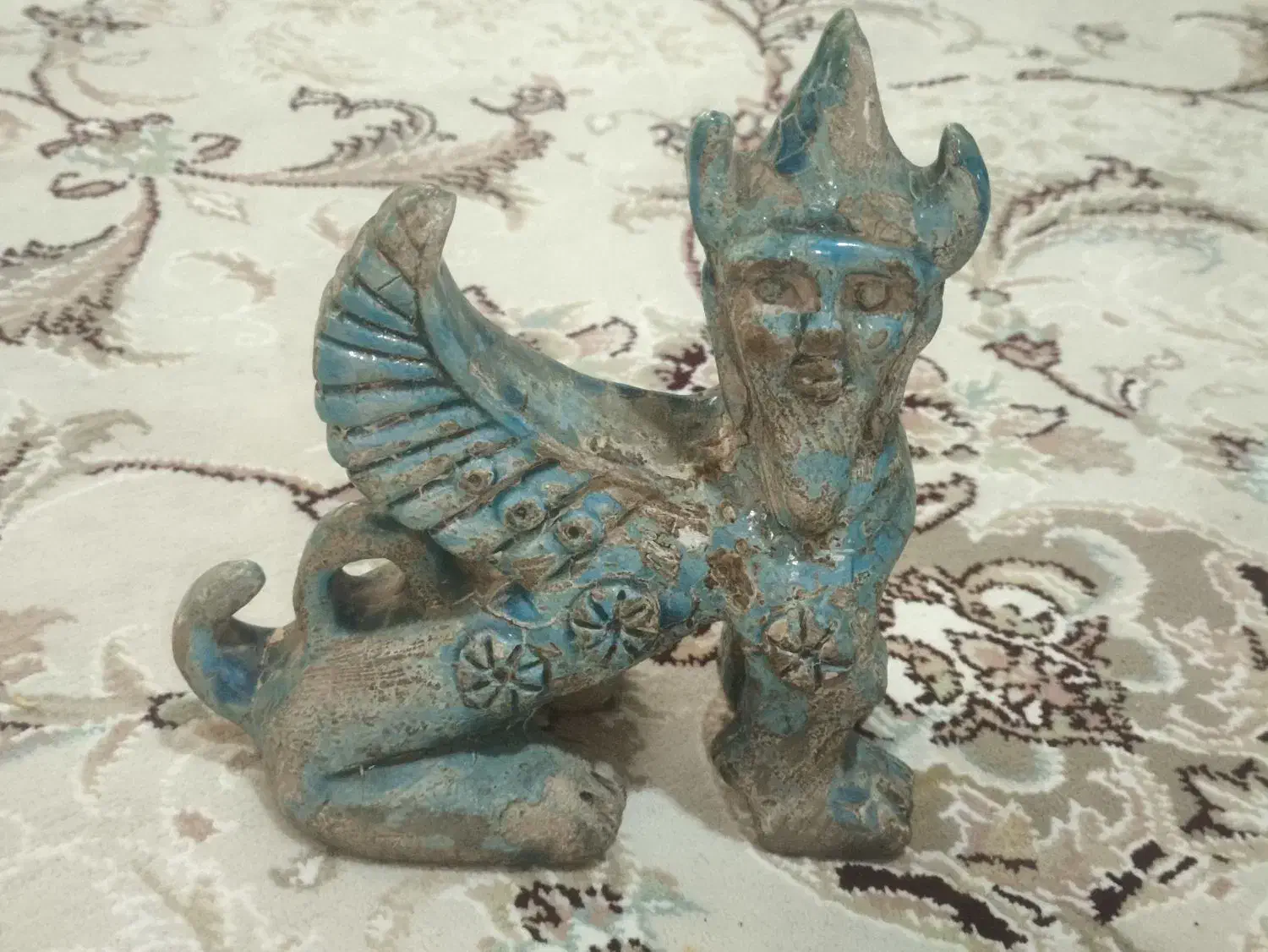 مجسمه قدیمی کلکسیونی|کلکسیون اشیاء عتیقه|تهران, چیتگر جنوبی|دیوار