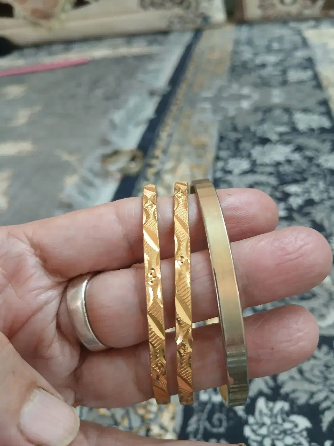 سلام تعدادی النگورنگ ثابت به فروش میرسد|بدلیجات|گرمسار, |دیوار