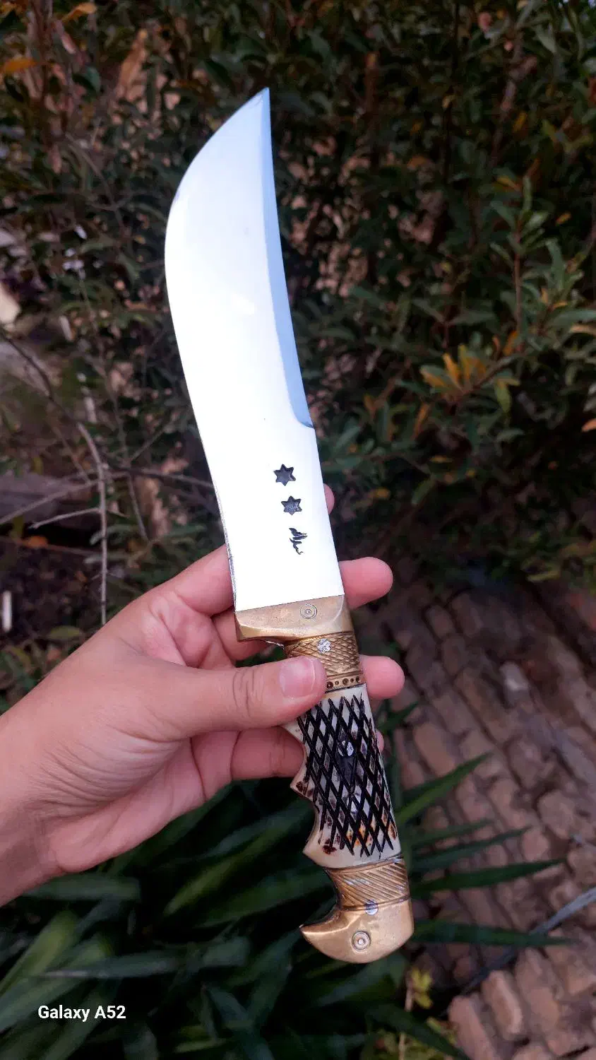 چاقوی اصل تورکمن|کلکسیون اشیاء عتیقه|آق قلا, |دیوار