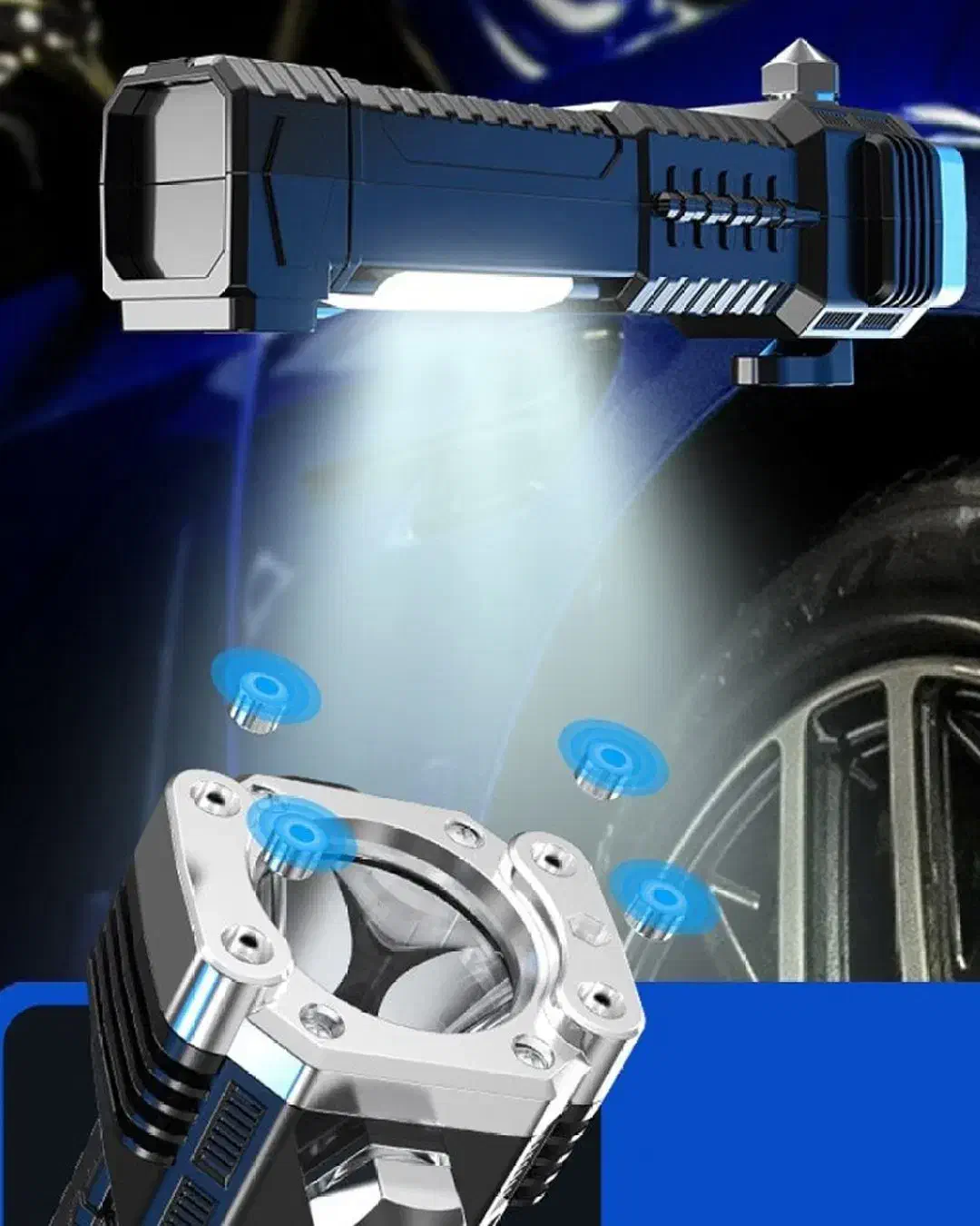 چراغ قوه دستی ۸کاره|کوهنوردی و کمپینگ|تبریز, |دیوار