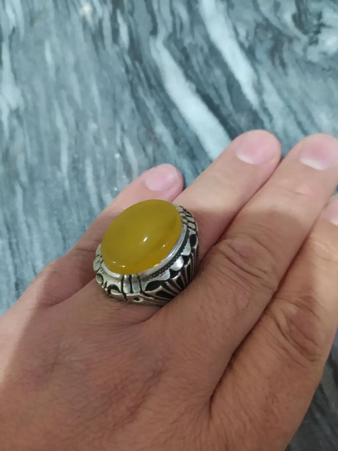 انگشتر نقره شرف شمس|بدلیجات|سقز, |دیوار