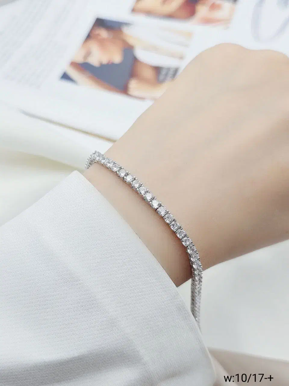 /دستبند الماس نقره%زیباترین کادوی روزمادر|جواهرات|تبریز, |دیوار