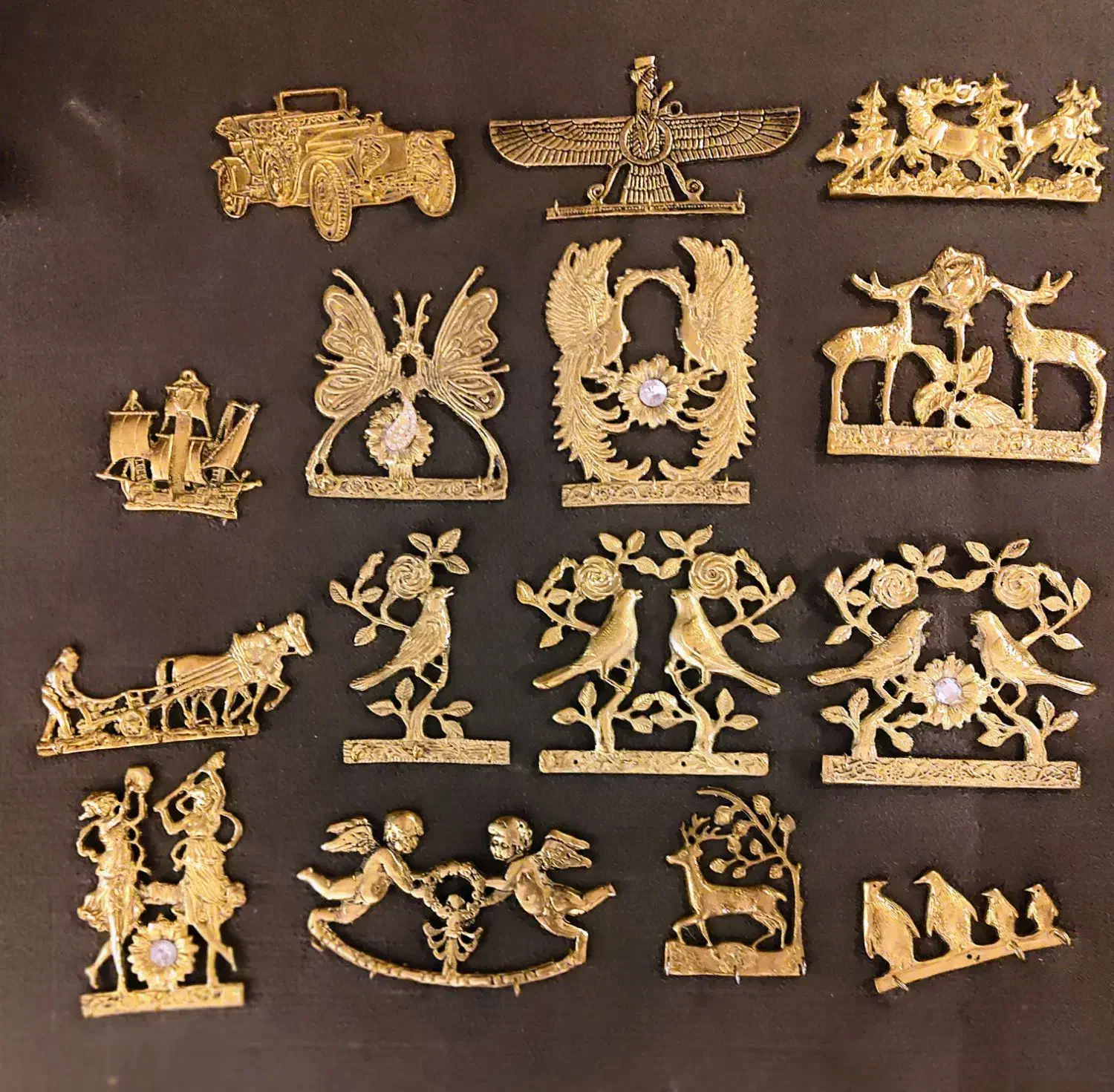 تعدادی اجناس برنزبه قیمت عمده حضوری وآنلاین|مجسمه، تندیس، ماکت|قم, حنیف نژاد|دیوار