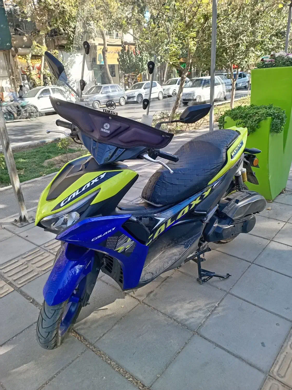 موتور گلکسی طرح آیروکس هواخنک مدل 1402|موتورسیکلت|اصفهان, نقش جهان|دیوار