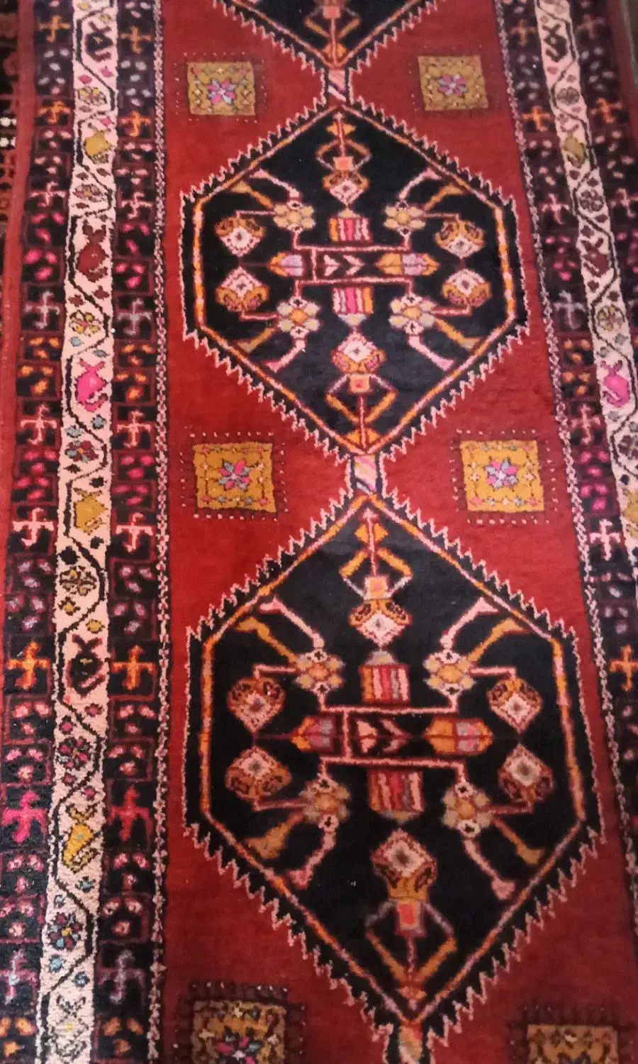 کناره دستبافت|فرش|آذرشهر, |دیوار