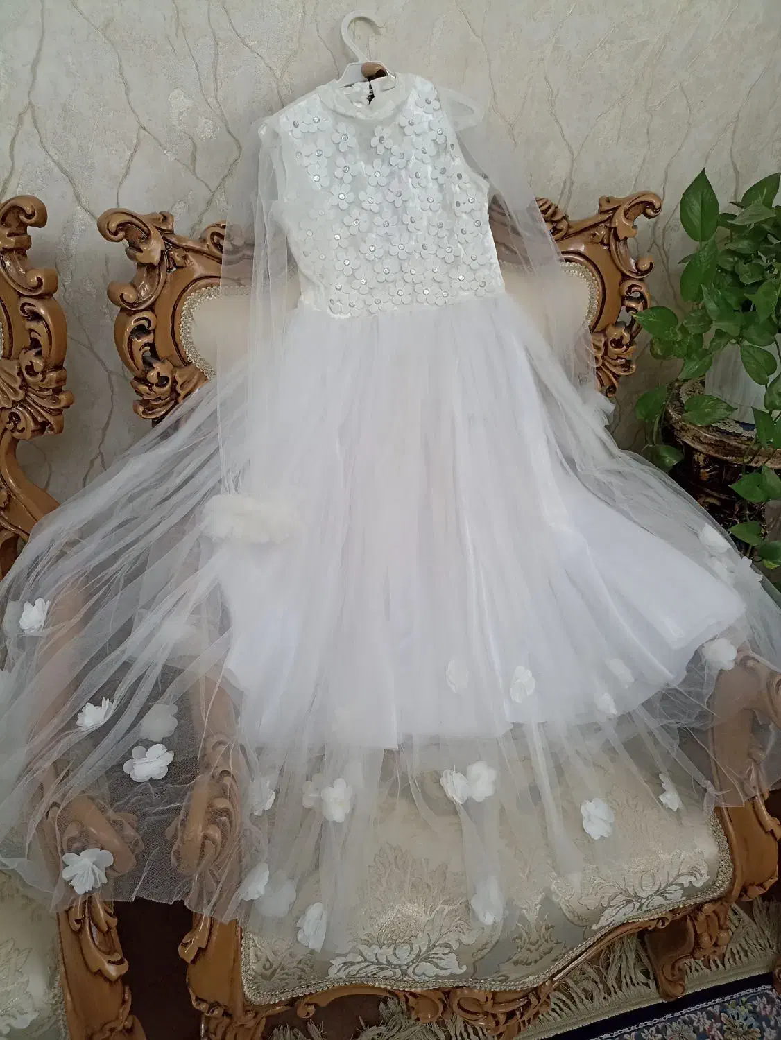 لباس عروس دخترانه|لباس|الوند, |دیوار