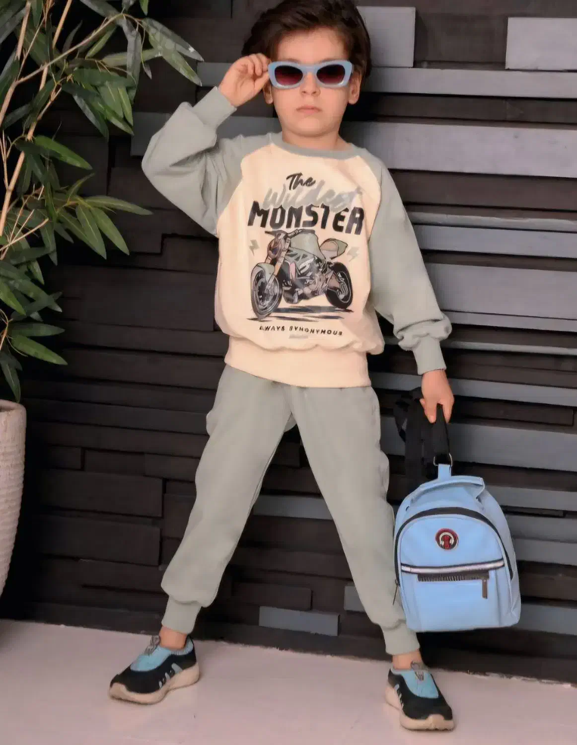 بلوزشلوار ست پنبه گالری پوشاک مهراب|کفش و لباس بچه|کرمانشاه, |دیوار