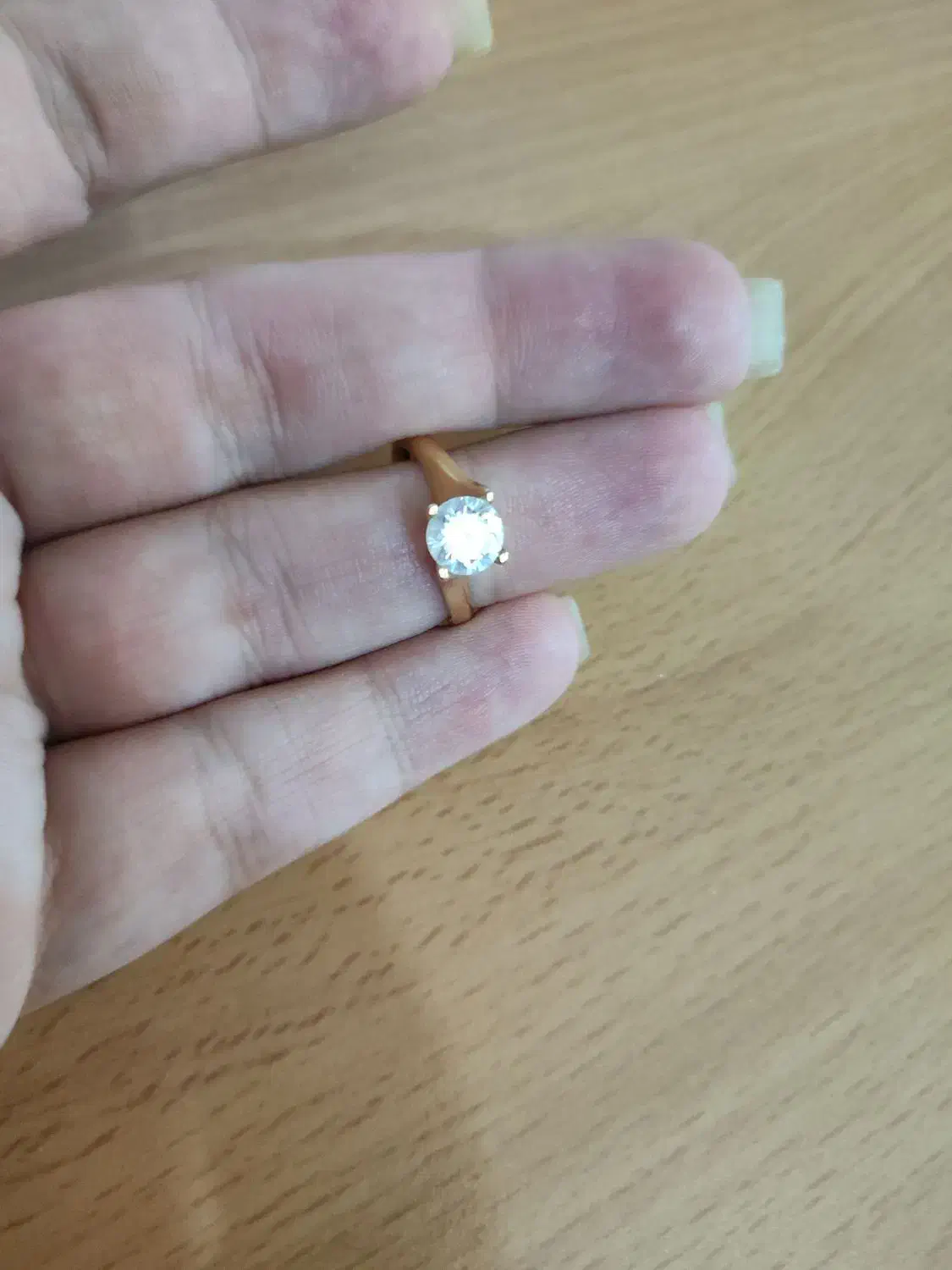 حلقه مناسب نامزدی بسیار شیک|جواهرات|خرمآباد, |دیوار