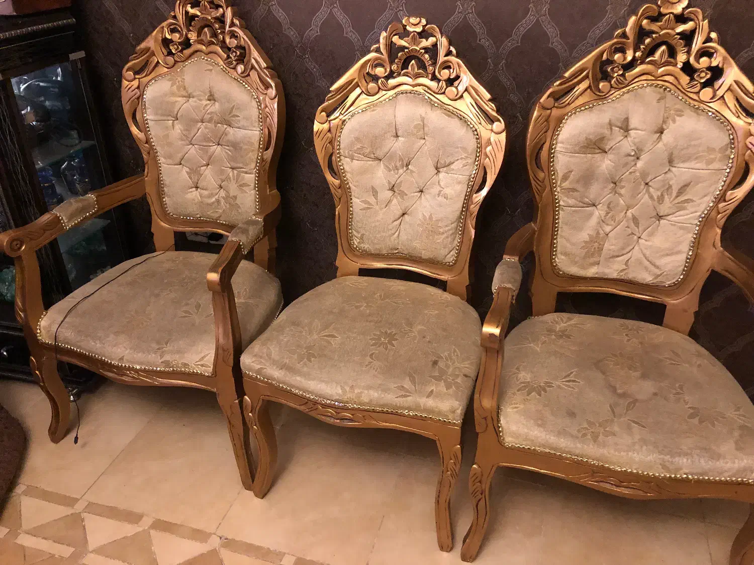 مبل سلطنتی|مبلمان خانگی و میز عسلی|کرمان, |دیوار