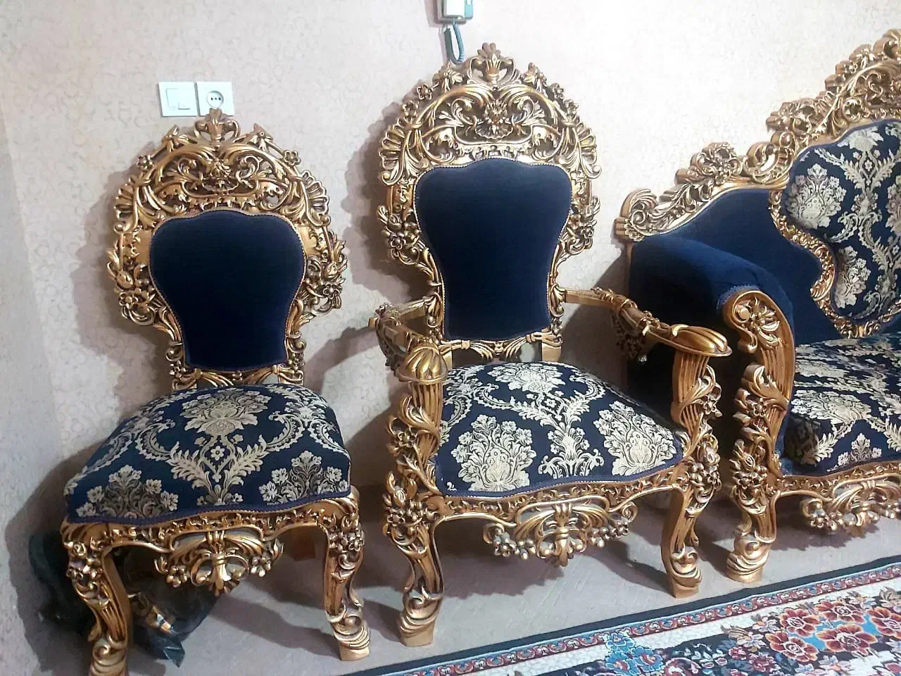 مبل ۷ نفره و تخت دونفره|مبلمان خانگی و میز عسلی|مشهد, آزادشهر|دیوار