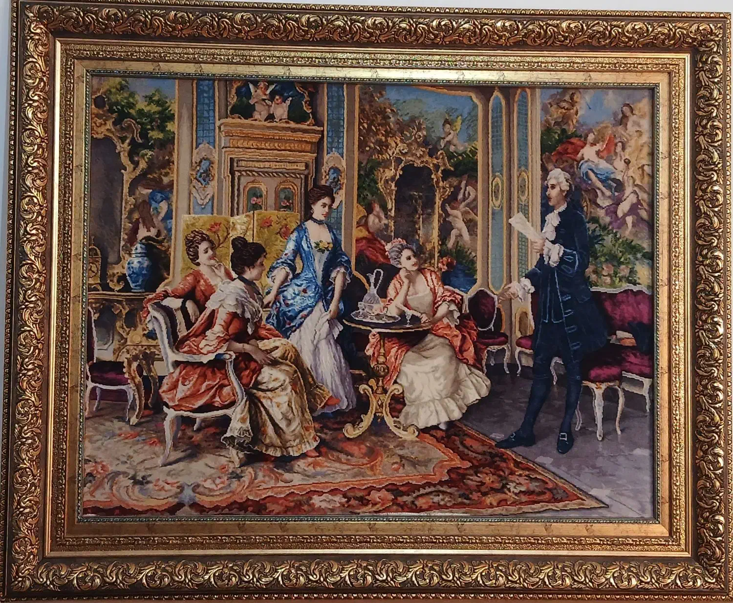 تابلو فرش دستباف|تابلو فرش|شیراز, امام حسین|دیوار