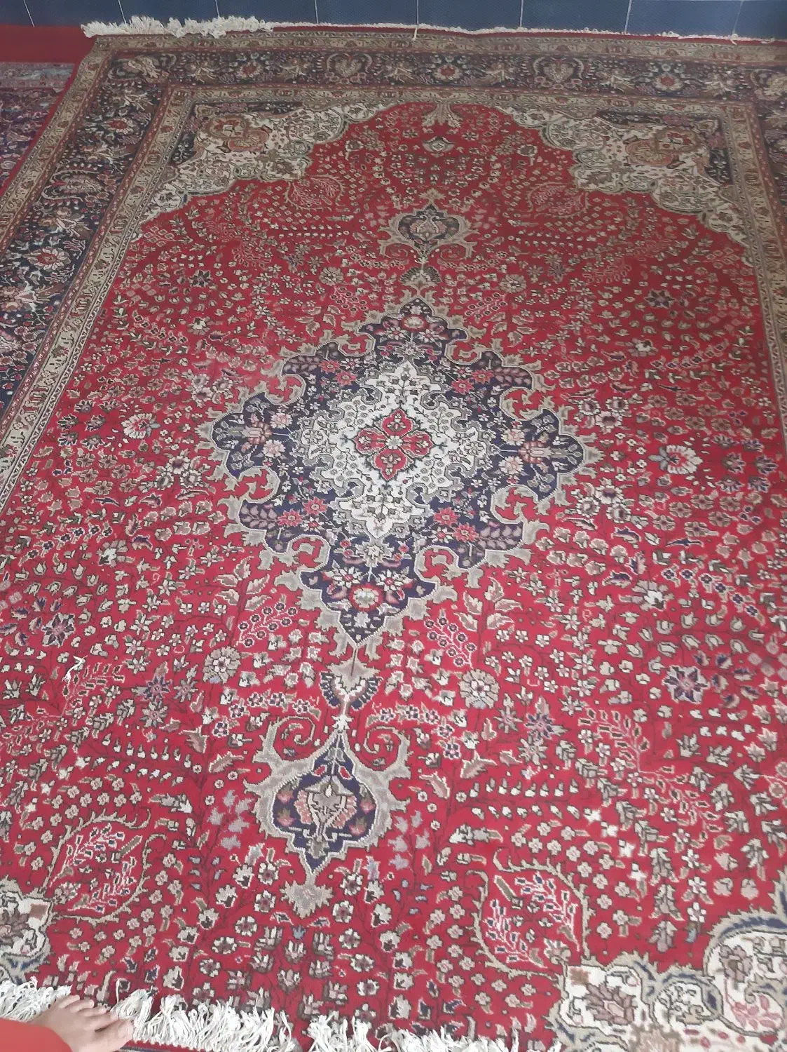 چهار عدد فرش|فرش|بناب, |دیوار