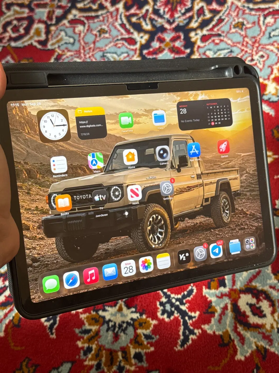 ipad air m4 11 inch/ 128g|تبلت|خرم‌آباد, |دیوار