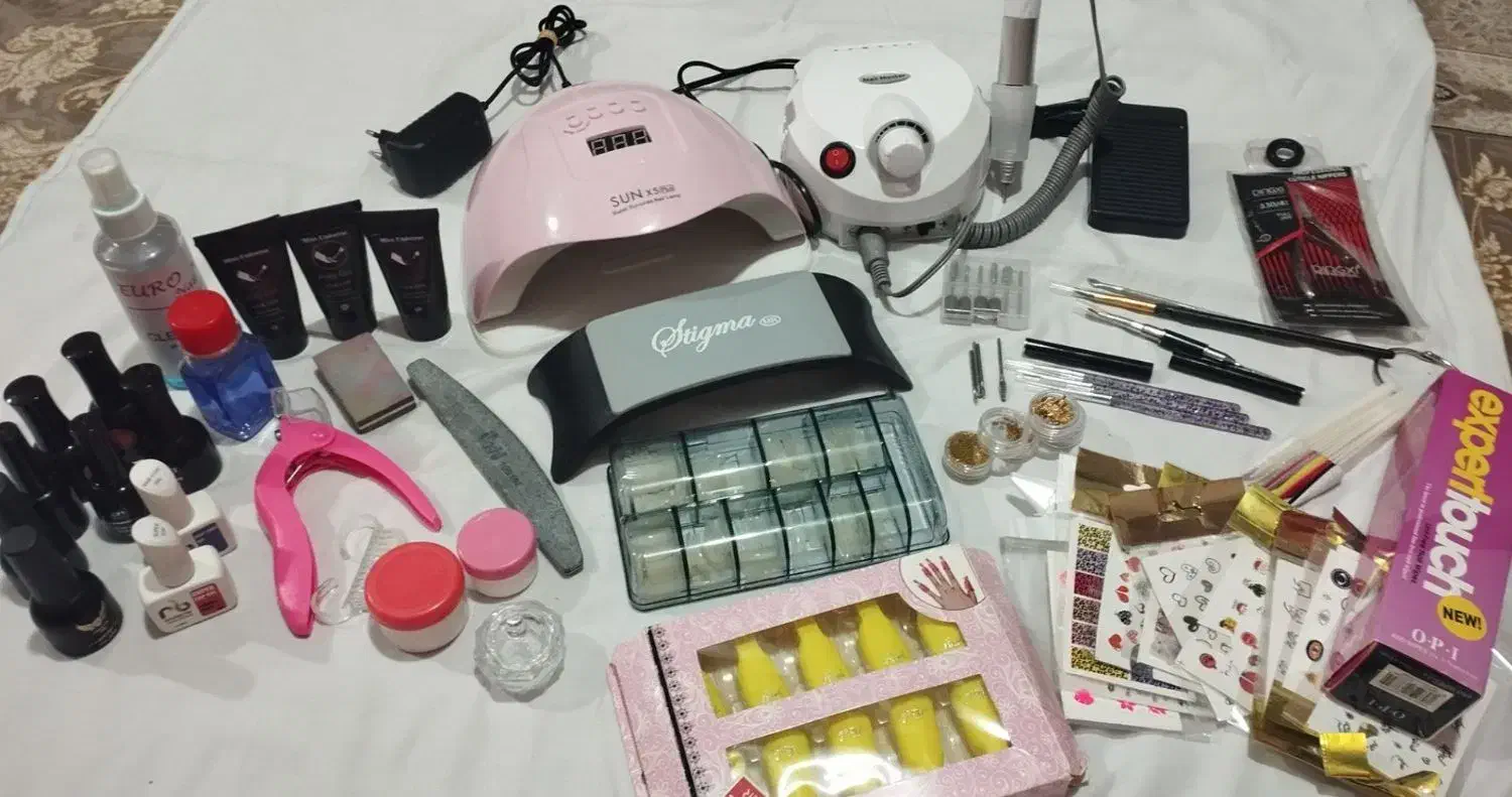 وسایل ناخن|آرایشگاه و سالن‌های زیبایی|محمدیه-قزوین, |دیوار