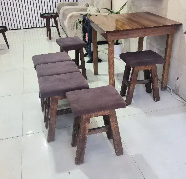 صندلی چوبی|میز و صندلی غذاخوری|کاشمر, |دیوار