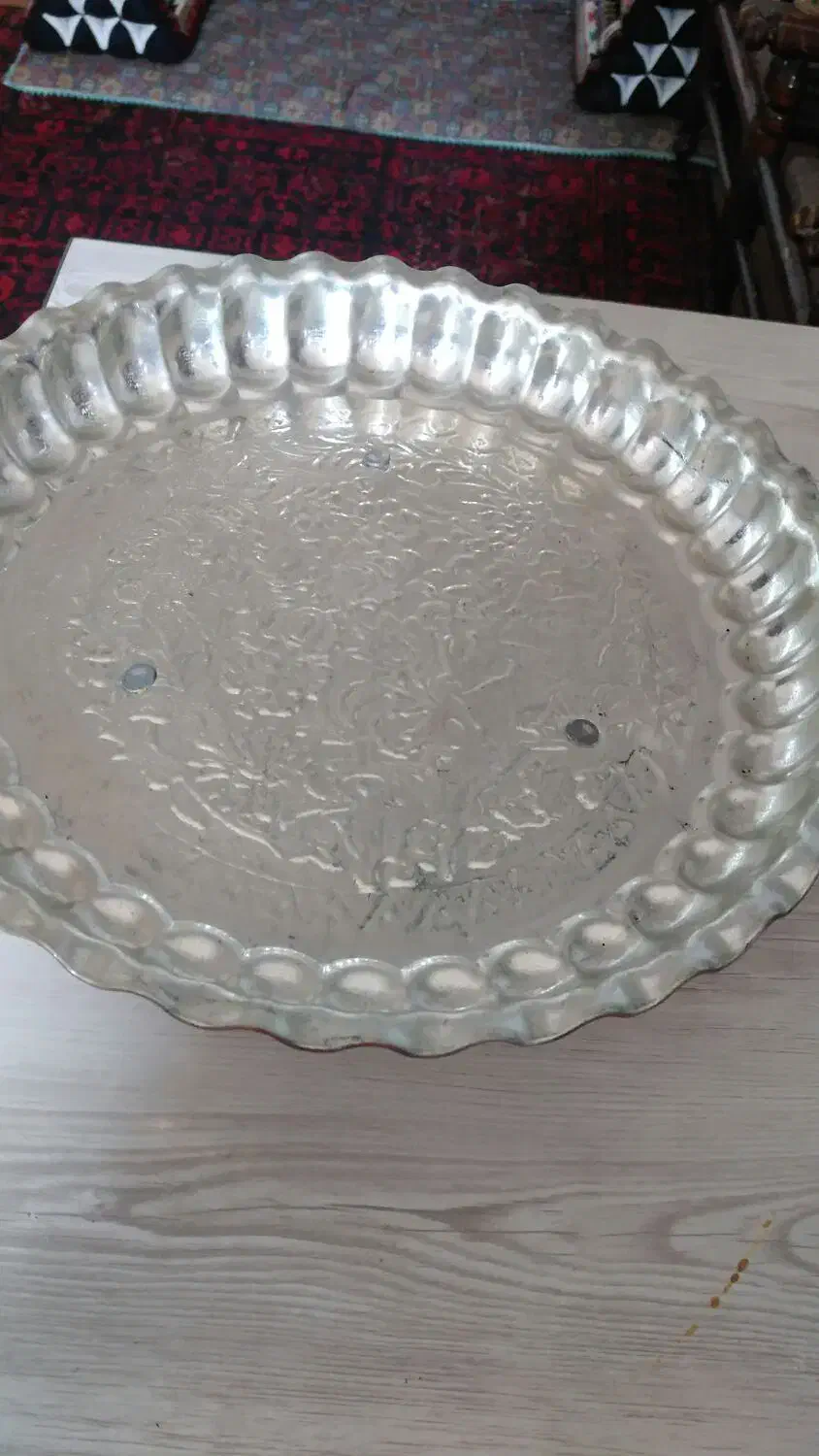 ظرف شیرینی و اجیلو وشکلات مسی سنگین|ظروف سرو و پذیرایی|کرمان, |دیوار