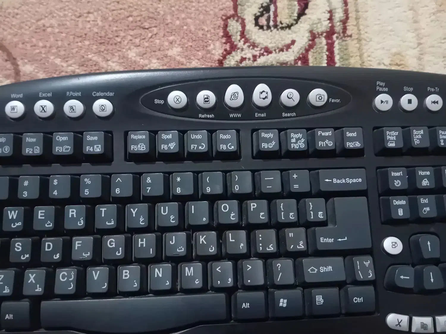 کیبورد کامپیوتر اصلی|قطعات و لوازم جانبی رایانه|بومهن, |دیوار