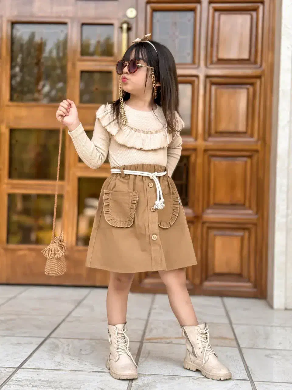 بلوزدامن پاییزه|کفش و لباس بچه|مشهد, گاز|دیوار