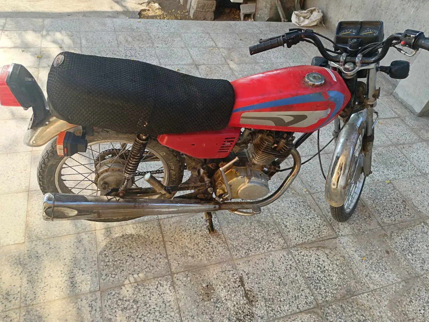 موتورسکلت مزایده ای|موتورسیکلت|ریگ, |دیوار