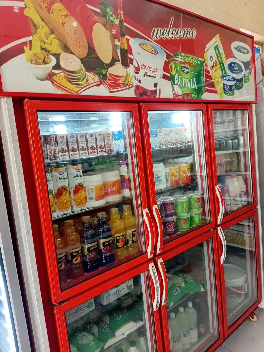 یخچال فروشگاهی ۶درب|یخچال و فریزر|رامشیر, |دیوار