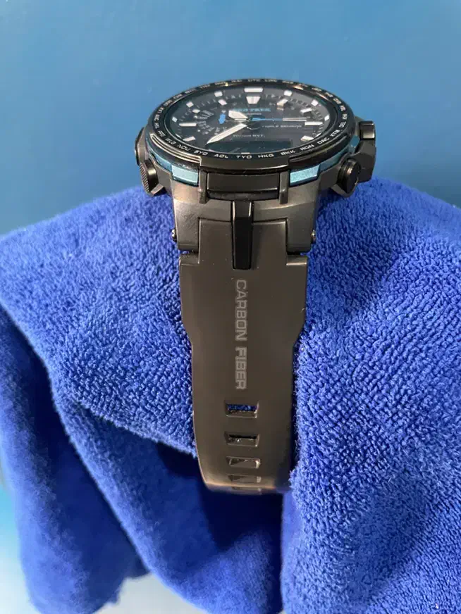 Casio ProTrek PRW6100Y بند فیبر کربن|ساعت|تهران, جنتآباد مرکزی|دیوار
