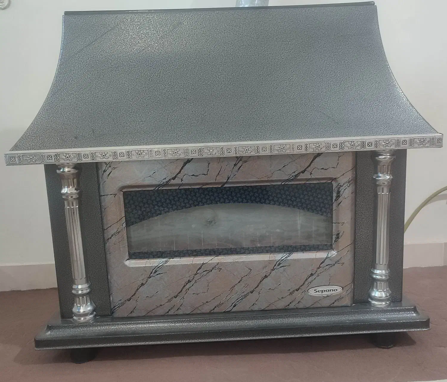 بخاری شومینه ای|بخاری، هیتر، شومینه|محمدیه-قزوین, |دیوار