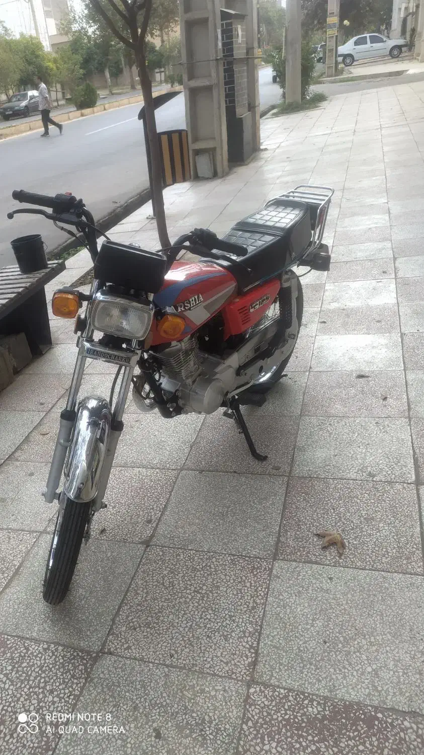 عرشیا125|موتورسیکلت|گنبد کاووس, |دیوار