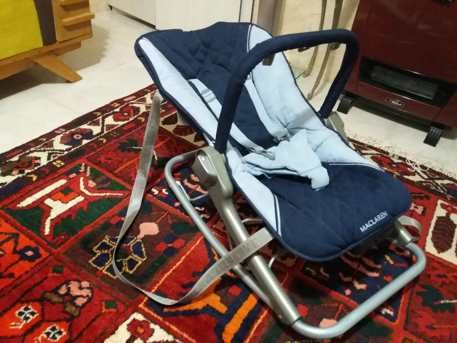 کریر کودک لای لای دارای ویبره برای خواب|کالسکه و لوازم جانبی|شاهین‌شهر, سعدی شمالی|دیوار