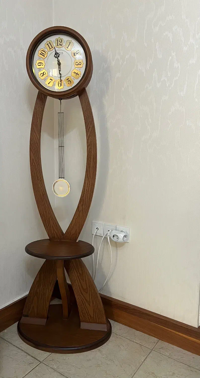 ساعت چوبی لوتوس|ساعت دیواری و تزئینی|رشت, گلسار|دیوار
