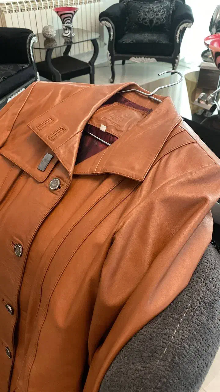 مانتو کت چرم طبیعی برند مدا|لباس|تهران, سازمان برنامه شمالی|دیوار