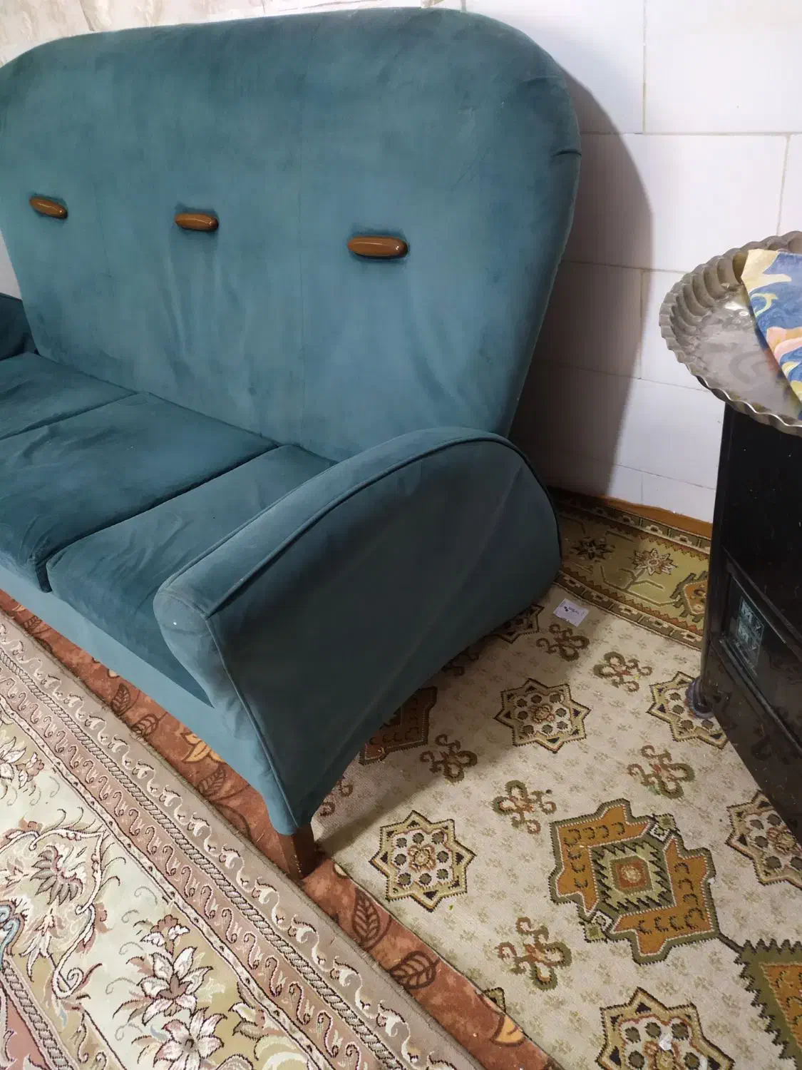 مبل هفت نفره تمیز ۲۵۰۰|مبلمان خانگی و میز عسلی|قم, چهل اختران|دیوار