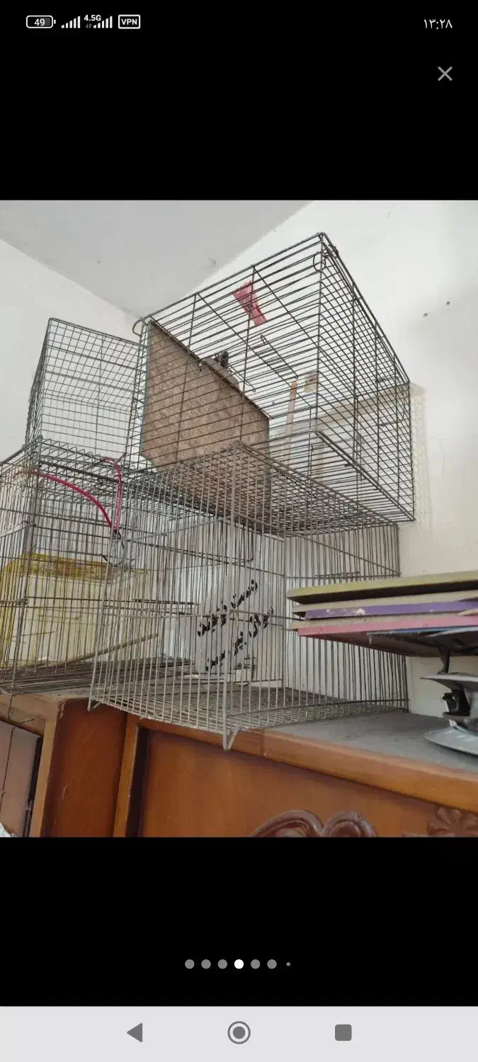 عنوان قفس پرنده|لوازم جانبی حیوانات|بوشهر, |دیوار