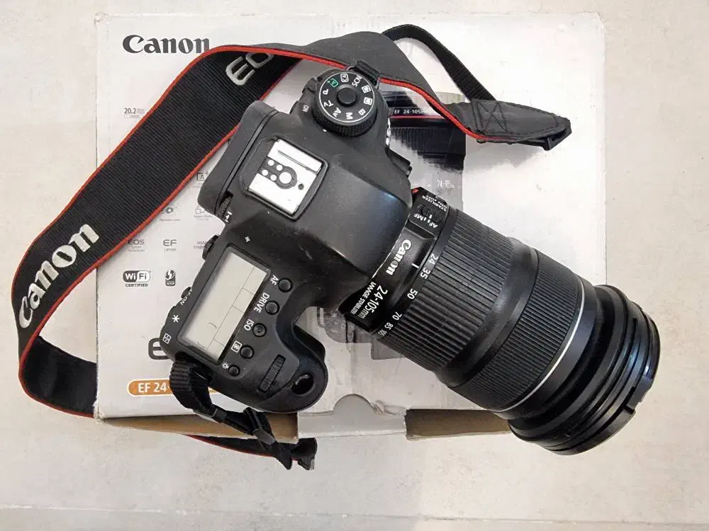 دوربین کنون 6D با لنز|دوربین عکاسی و فیلمبرداری|تهران, حافظیه|دیوار