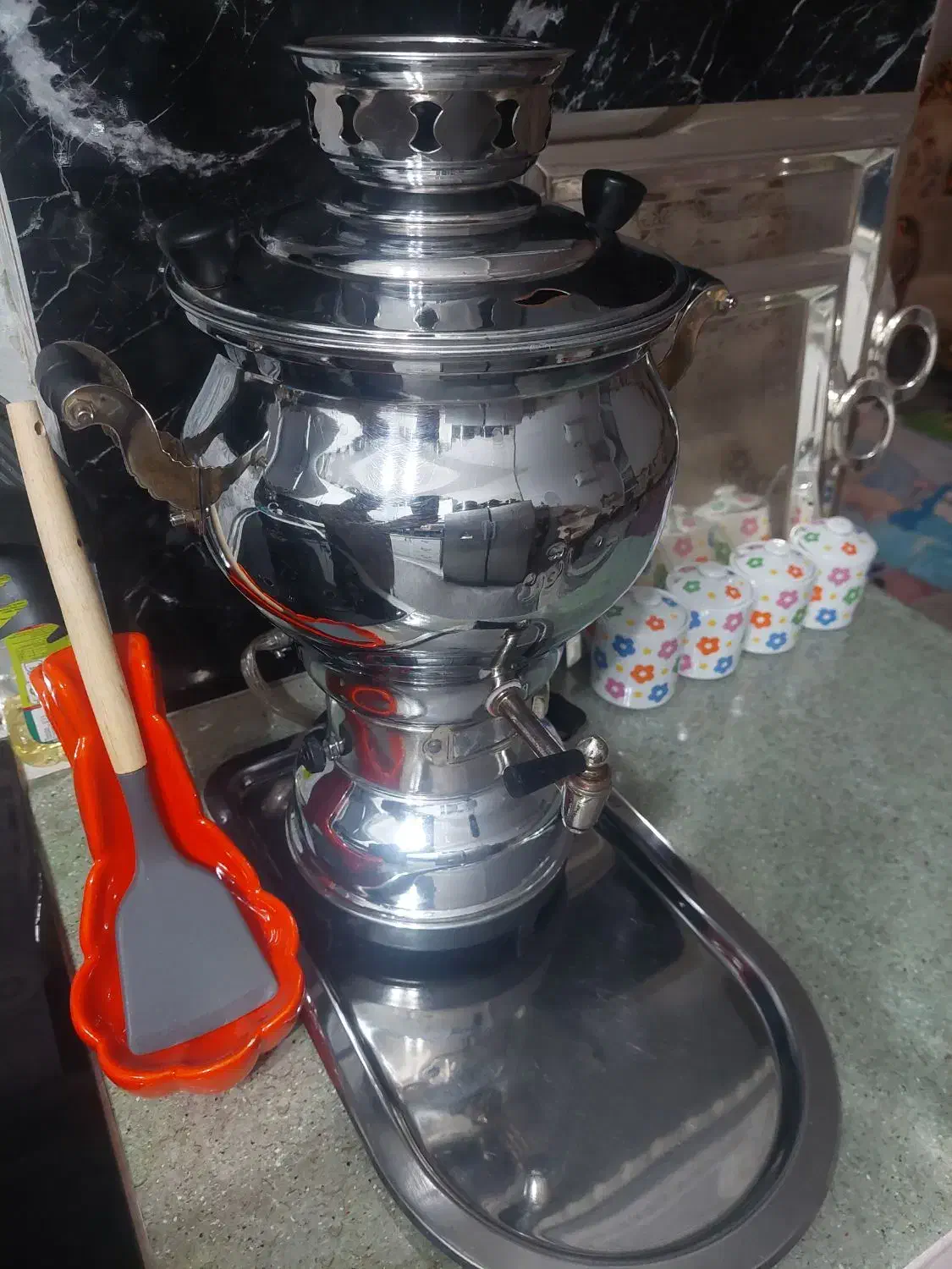 سماور کوره ای|سماور، چای‌ساز، قهوه‌ساز|ابهر, |دیوار