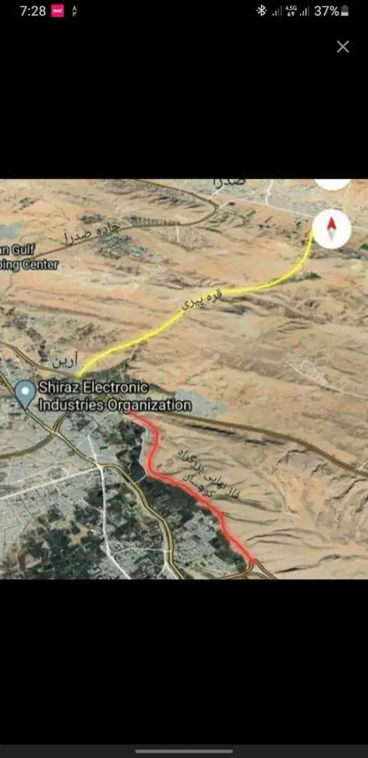 فروش زمین بزرگراه امام خامنه ای(قره پیری)|فروش زمین و ملک کلنگی|شیراز, شهرک ویلایی بهاران|دیوار