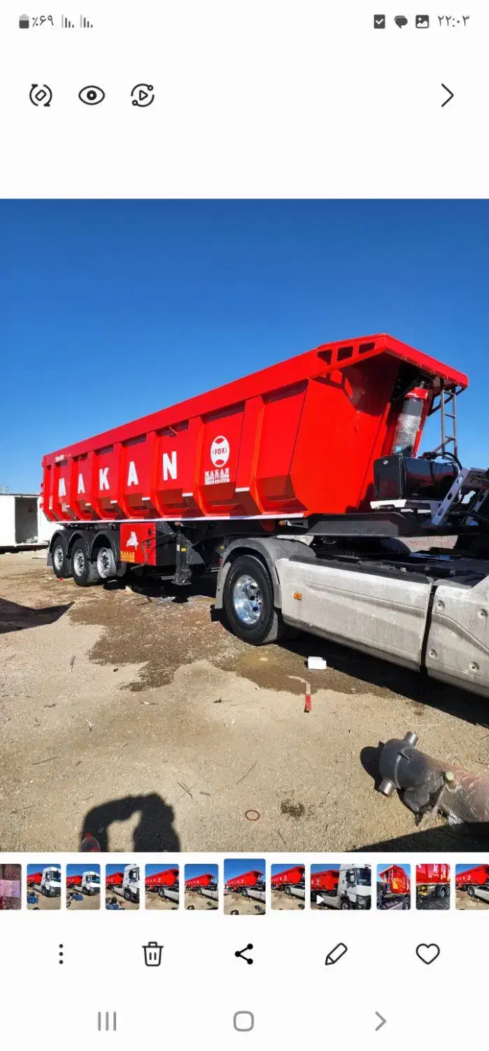 تریلی کمپرس|خودرو سنگین|شیراز, آبیاری|دیوار