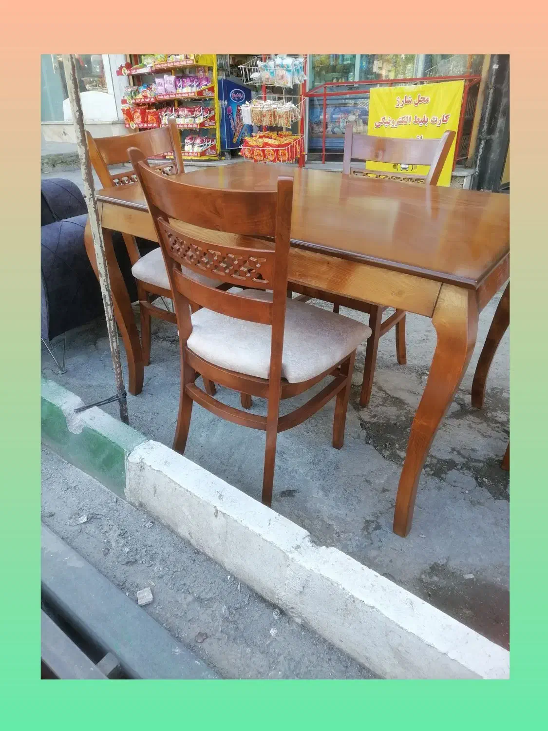 میز غذاخوری باکیفیت/قیمت عالی/اقساط باچک مبل شنتیا|میز و صندلی غذاخوری|گرگان, |دیوار