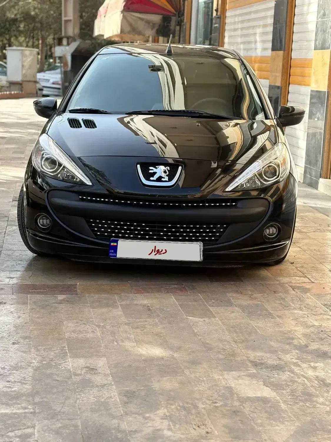 ۲۰۷ مدل ۱۴۰۲ سقف فلز|خودرو سواری و وانت|قم, باجک سه|دیوار