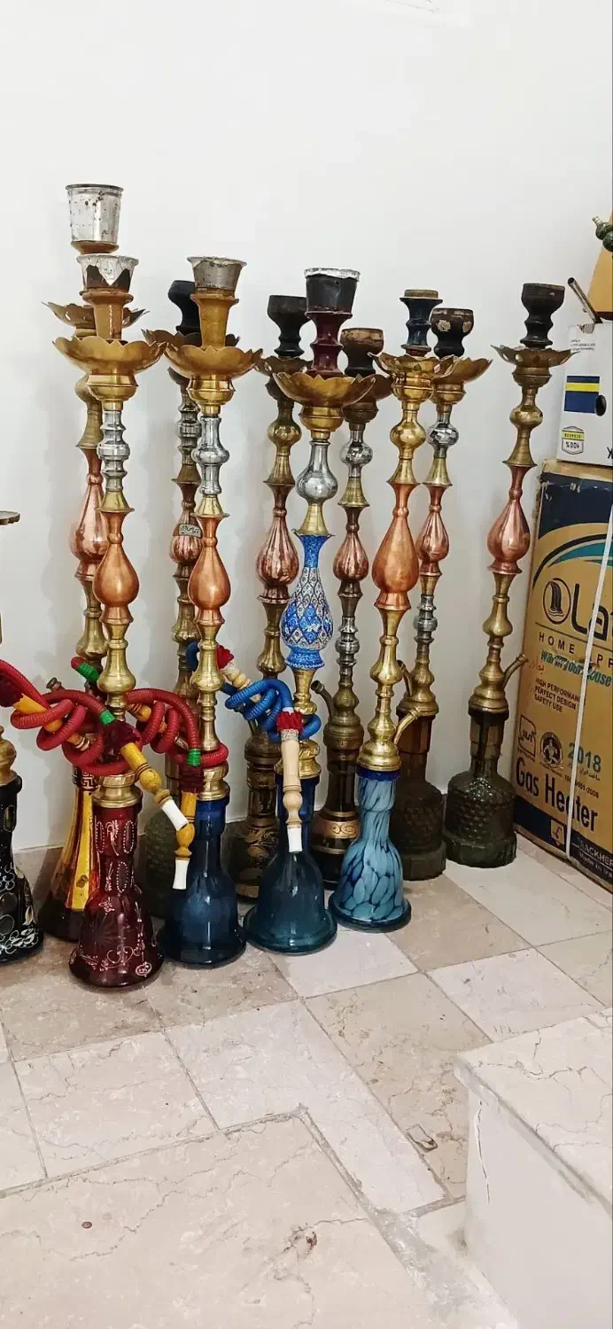 تعدادی قلیان بفروش میرسد توپر سنگین|کلکسیون و سرگرمی|تبریز, |دیوار